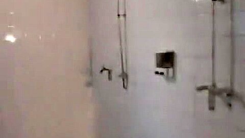 the shower