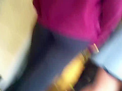 tight yoga pants ass