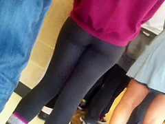 tight yoga pants ass