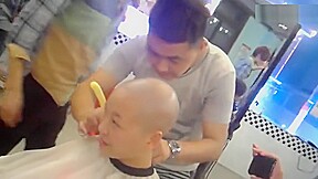 two girls headshave