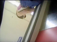upskirt in supermarket