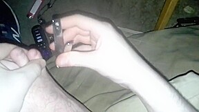 video of me clipping my toenails, smelling feet, and nudity