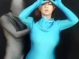 zentai sex blue