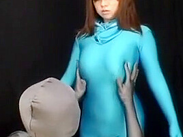 zentai sex blue